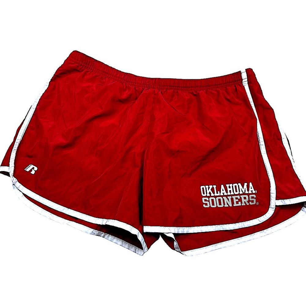 RUSSELL: University of Oklahoma / OU Sooners Athletic Shorts -Size 2XL
